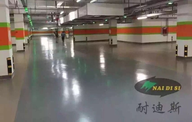 重慶西村-地下停車場-環氧樹脂水性環保地坪