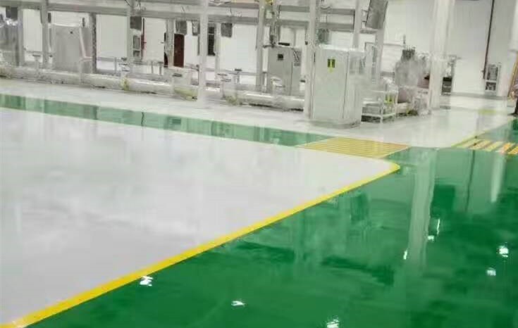 漢騰汽車廠 環氧砂漿型地坪工程