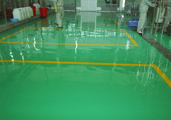 環(huán)氧地坪施工時地面油污的處理方法